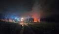 Пожар във вилна зона на Русе