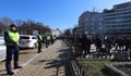 "Синият" протест - 30 фенове срещу 300 полицаи