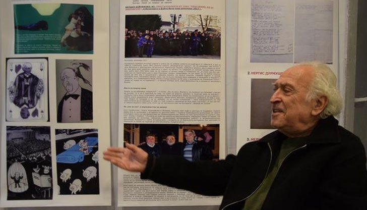 Известният художник Бурхан Ардагил не таи мъст, разчита на "онзи горе" за възмездие. И избира смеха пред омразата