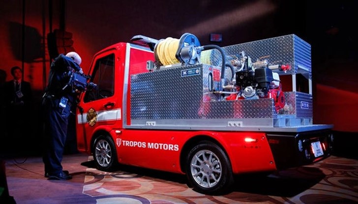 я е разработена съвместно с Tropos Motors и се нарича Tropos FRV Fire Truck