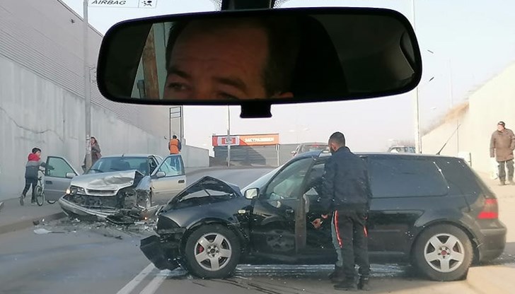 Инцидентът блокира движението днес в ранния следобед