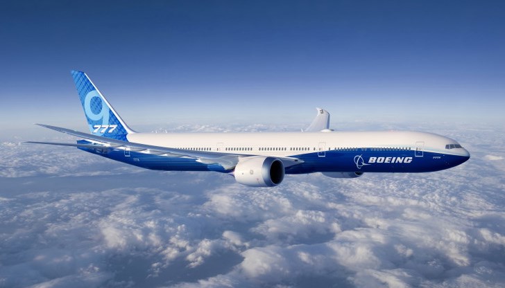 Новият самолет на "Боинг" може да транспортира между 384 и 426 пътници