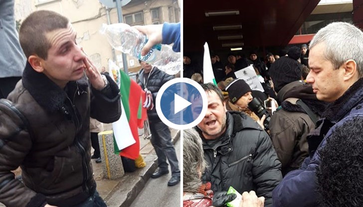 40 човека са пострадали от лютив спрей