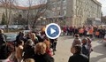 Протест и контрапротест пред онкото в Русе