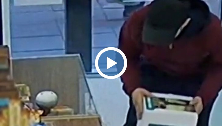 Видеокамери заснели крадците