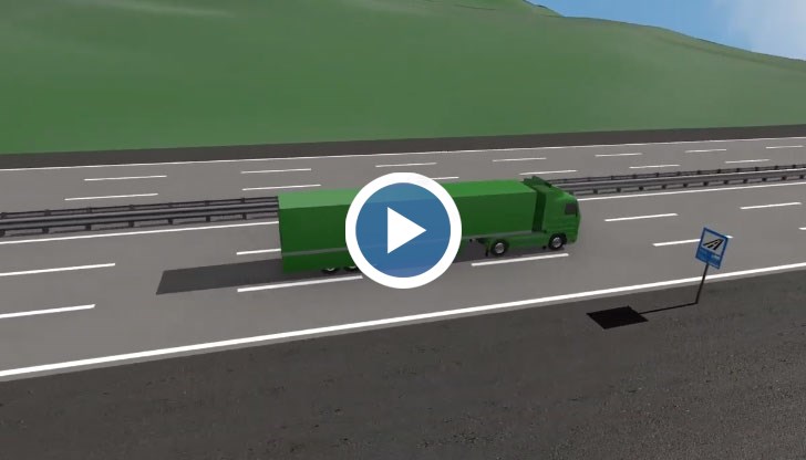 Във видеото са изброени трите начина, по които може да се отчитат тол сегментите и да се плаща за изминато разстояние