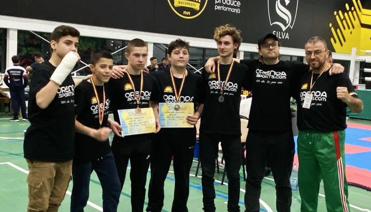 Състезатели от русенския клуб спечелиха четири отличия – един златен, два сребърни и един бронзов медал от турнира "Dacic Trophy WAKO Kickboxing Cup 2020"