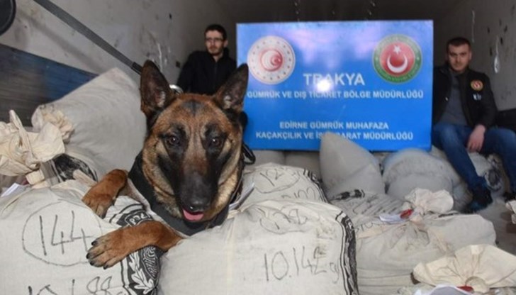 Паричната стойност на иззетото рекордно количество наркотици е 38 милиона лева