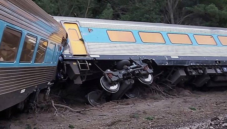 160 пътници е имало в композицията