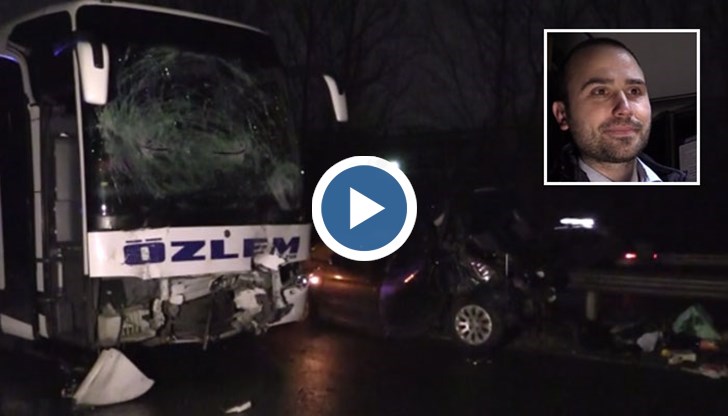 Видях как автобусът е на аварийни, а хората лежат мъртви, сподели шофьор на градски автобус