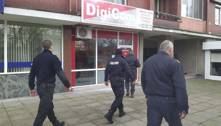 Акцията е във връзка с нелегално излъчване на различни програми