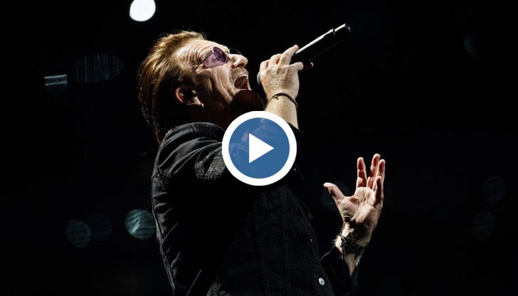 Фронтменът на U2 посвети парчето на медиците, които се борят с коронавируса