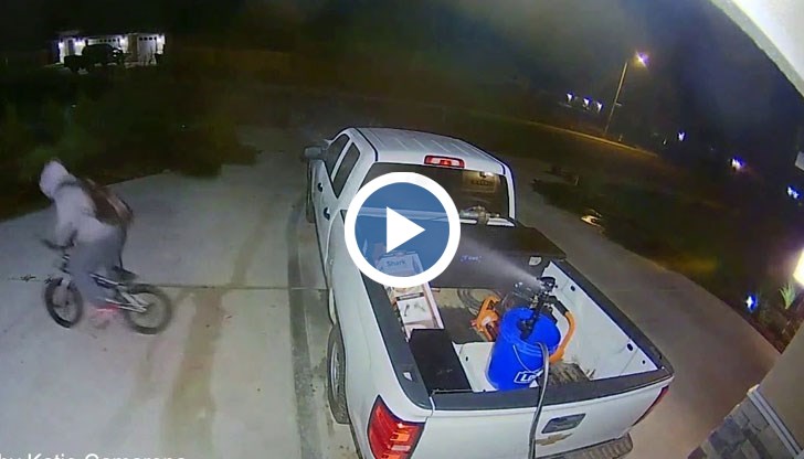 Охранителната система бързо охлажда страстите на крадците, дръзнали да приближат колата ѝ