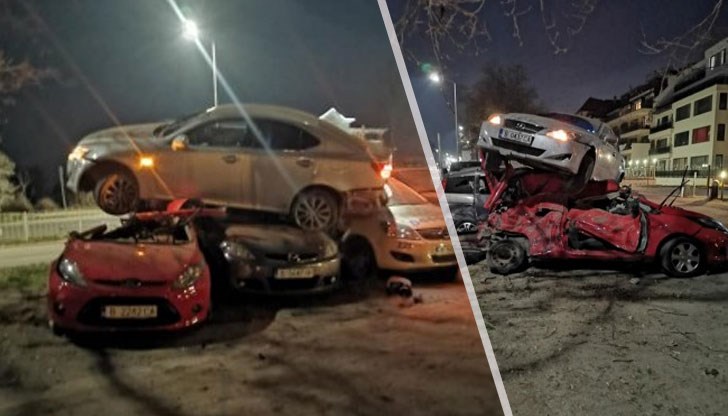 21-годишен шофьор с "Лексус" сътвори невиждана картинка минути след полунощ