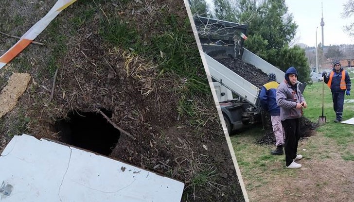 Сигнализирах за опасна дупка и в рамките на 24 часа от Общината реагираха
