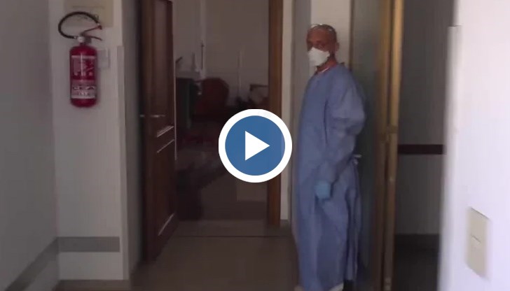 Телевизия SkyNews излъчи смразяващ кръвта репортаж, направен в една от болниците в Италия