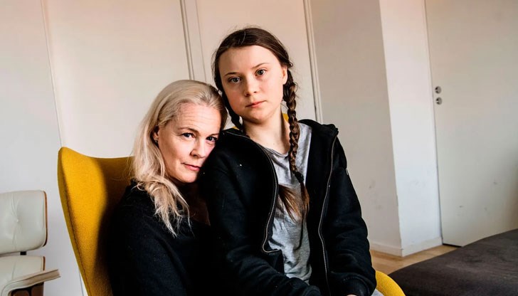 Грета Тунберг се е самоизолирала в дома си, заедно със своя баща Грета Тунберг се е самоизолирала в дома си, заедно със своя баща