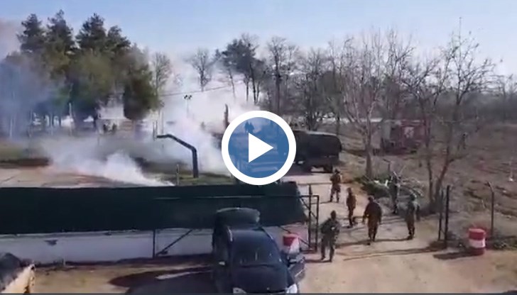 Обстрел с газови гранати в района на Пазаркуле - Кастниес