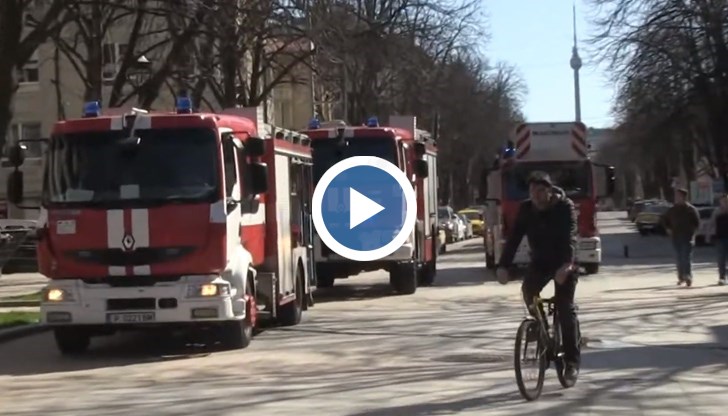 Сирените в центъра на града предизвикаха притеснение и любопитство какво точно се е случило