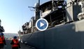 Български боен кораб се завърна у нас след мисия