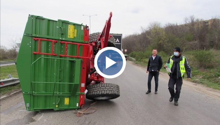 Нелеп инцидент в района на Дунав мост