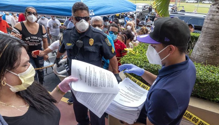 16 милиона американци са подали заявления за регистрация като безработни 16 милиона американци са подали заявления за регистрация като безработни