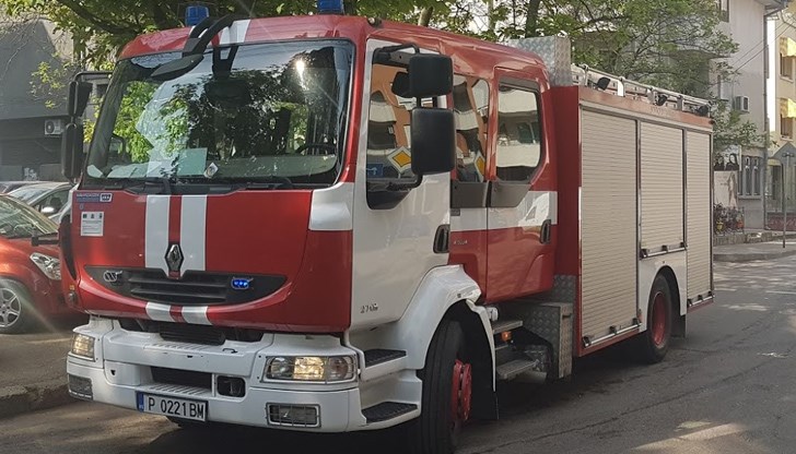 За изминалото денонощие екипите на пожарната в Русе са имали 6 случая