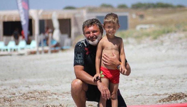 Синът му Боян е едва на 8 години Синът му Боян е едва на 8 години