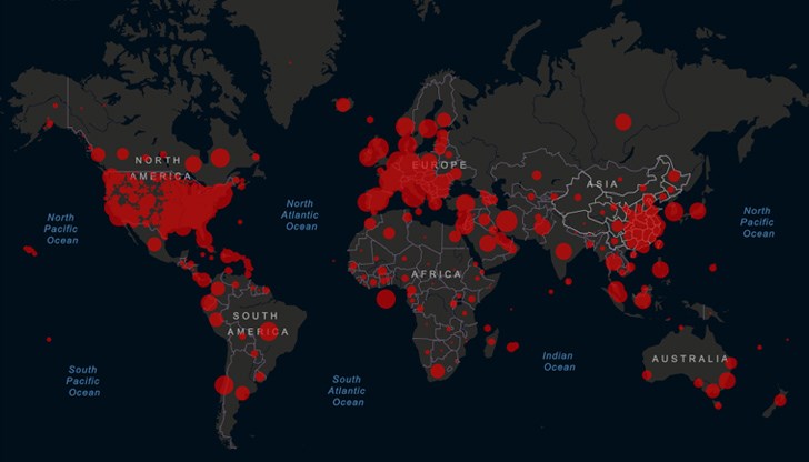 Жертвите на COVID-19 в САЩ вече са над 4000 души по информация на университета „Джон Хопкинс“ Жертвите на COVID-19 в САЩ вече са над 4000 души по информация на университета „Джон Хопкинс“