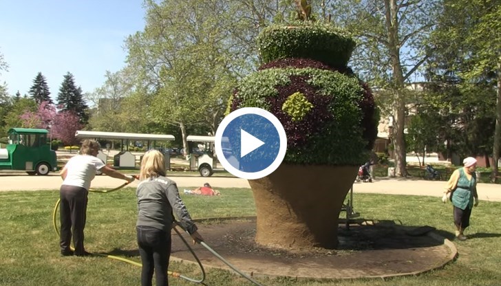 Като един от символите на града Вазата ще заблести в цялата си красота за Празника на Русе – 6 май