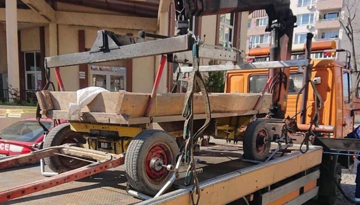 Полицията глоби нарушителя