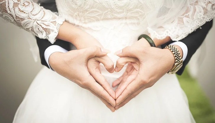 Сключените бракове в Разград през март са с три повече в сравнение със същия месец на миналата година