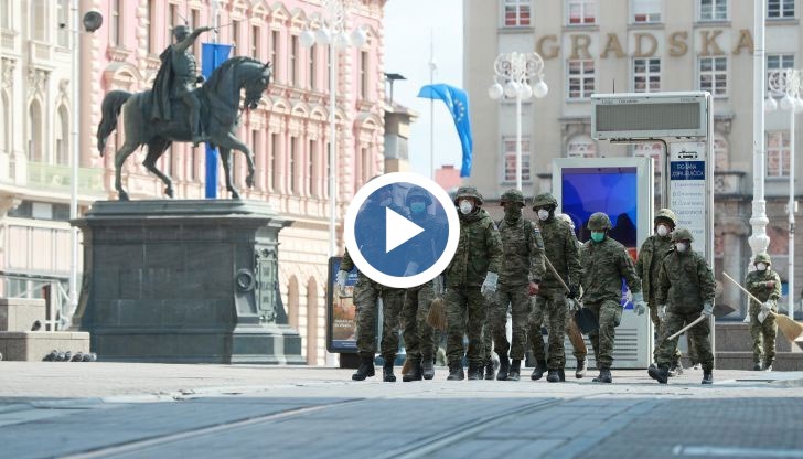 Жителите на хърватската столица изразиха недоволството си от управлението на кмета по време на криза