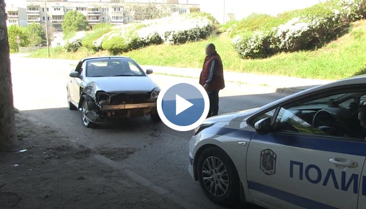 Инцидентът е под моста, където минава свързващият път между кварталите „Чародейка“ и „Родина“