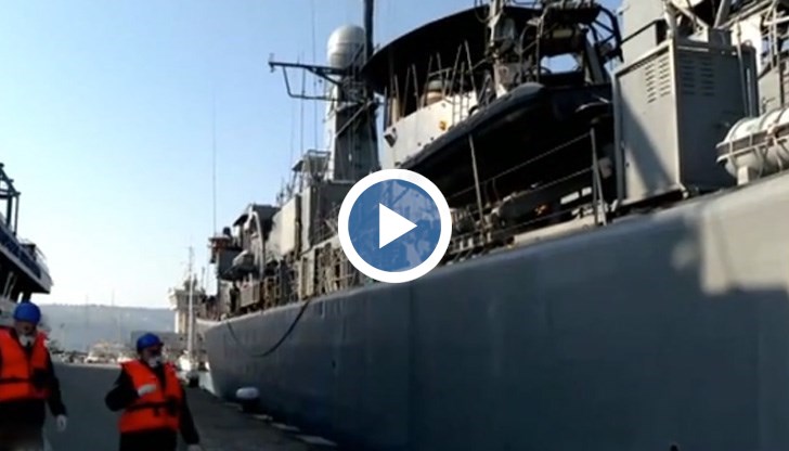 Екип от ВМА се качва днес на фрегата "Верни", за да тества екипажа