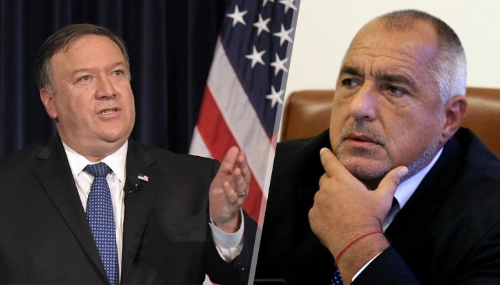 Бойко Борисов проведе телефонен разговор с държавния секретар на САЩ