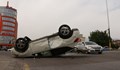 Тежка катастрофа между две коли в София