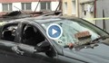 Ураганен вятър отнесе покрив на сграда във Враца