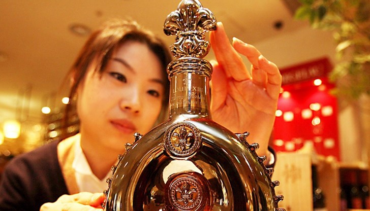 Според „Сотбис”, бутилката коняк от 1762 Gautier е „най-старият коняк, продаван някога на търг“