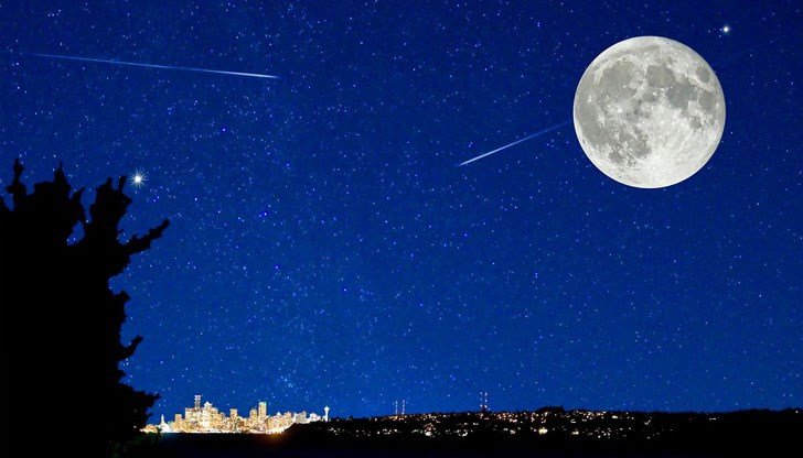 Възможно е да видим между 40 и 50 падащи звезди на час