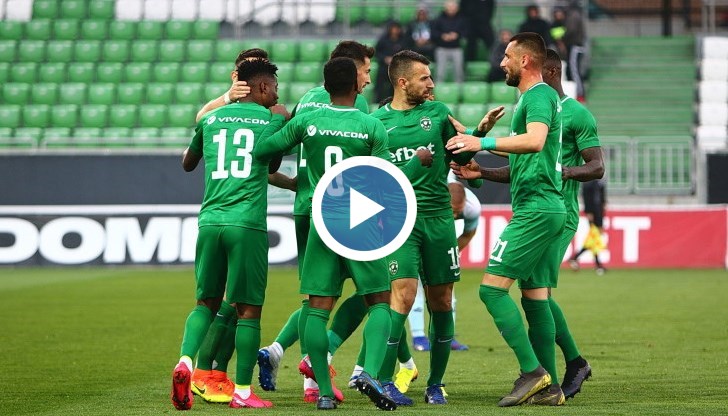 Първото полувреме премина при подчертаното надмощие на шампионите