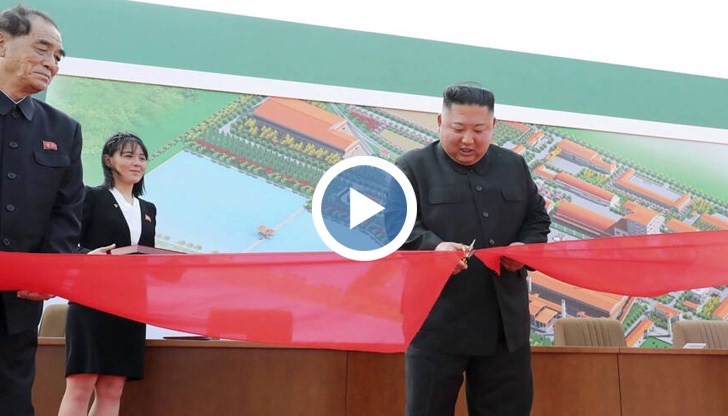 Севернокорейският лидер открил завод за торове северно от Пхенян