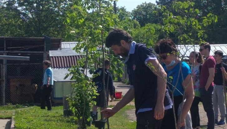Русенци превърнаха приюта в парк