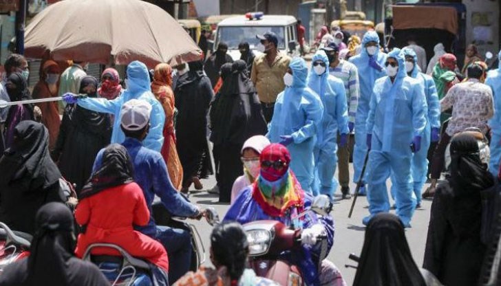 Страната излезе на първо място в Азия по брой на заразените с COVID-19 Страната излезе на първо място в Азия по брой на заразените с COVID-19