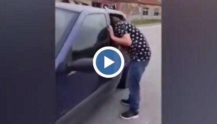 "Някой ме е ударил отзад. Пътувам за работа", каза шофьорката