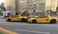 Два Lamborghini Aventador се удариха на пътя