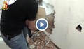 Антимафиоти откриха 15 милиона евро, вградени в стена