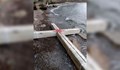 Навръх Черешова Задушница морето изхвърли огромен кръст в Ахтопол