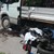 Зверска катастрофа между моторист и камион
