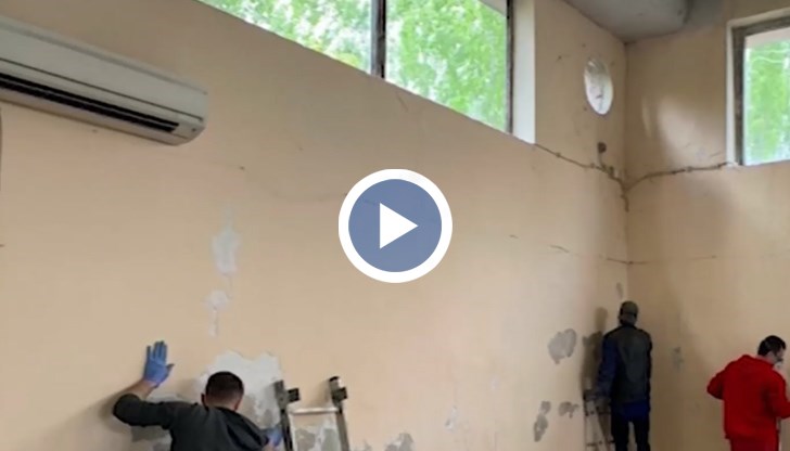 Спортисти и доброволци обединиха усилия, за да я ремонтират